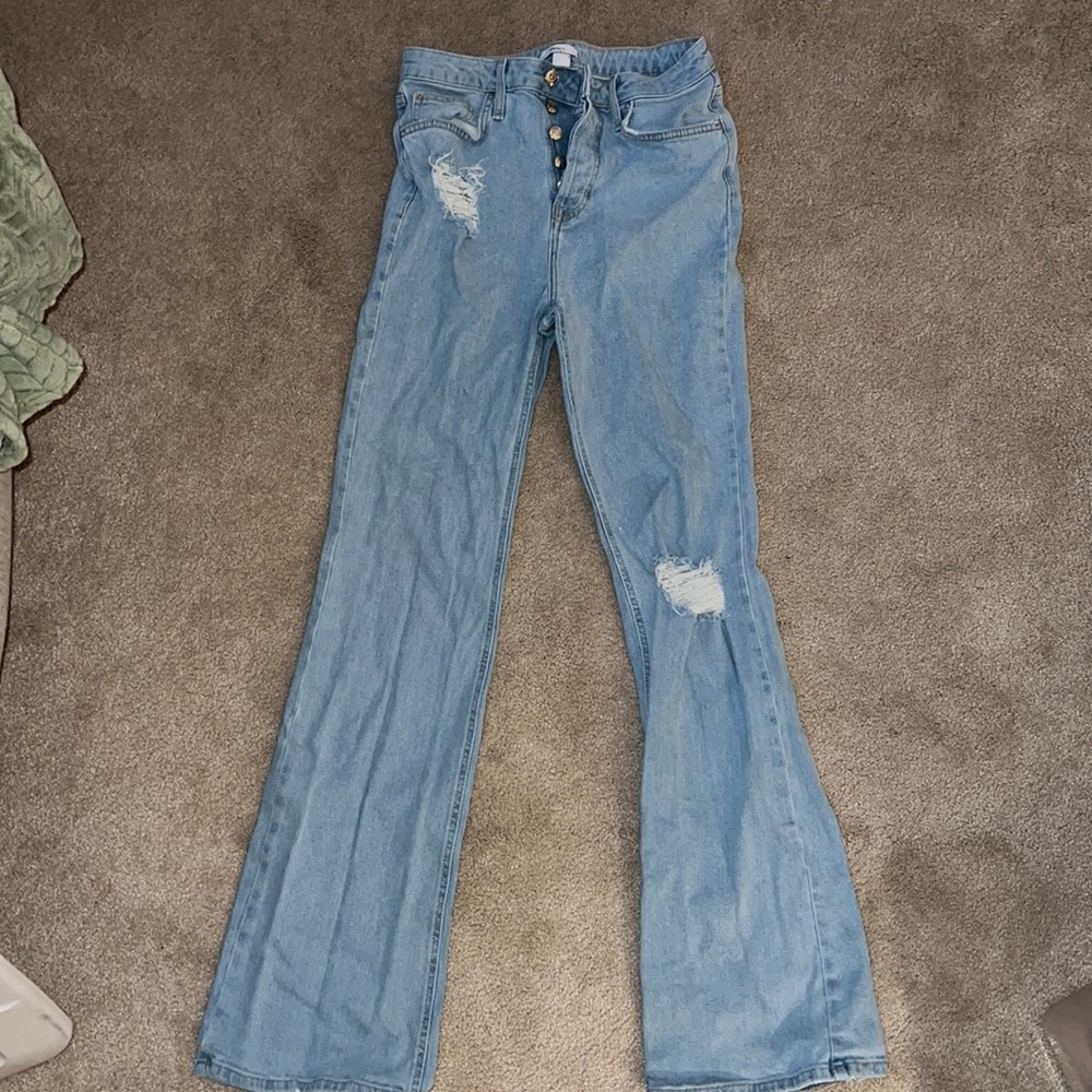 Forever 21 Bell-bottom Jeans